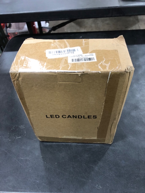 Photo 1 of DRomance Hydrangea Glass Flameless Candles with Remote Timer Battery Operated LED Flickering Pillar Candles Real Wax Spring Dinner Christmas Holiday Decor D3 x H4, 5", 6"