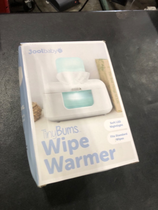 Photo 1 of TinyBums Baby Wipe Warmer & Dispenser with LED Changing Light & On/Off Switch - Jool Baby
