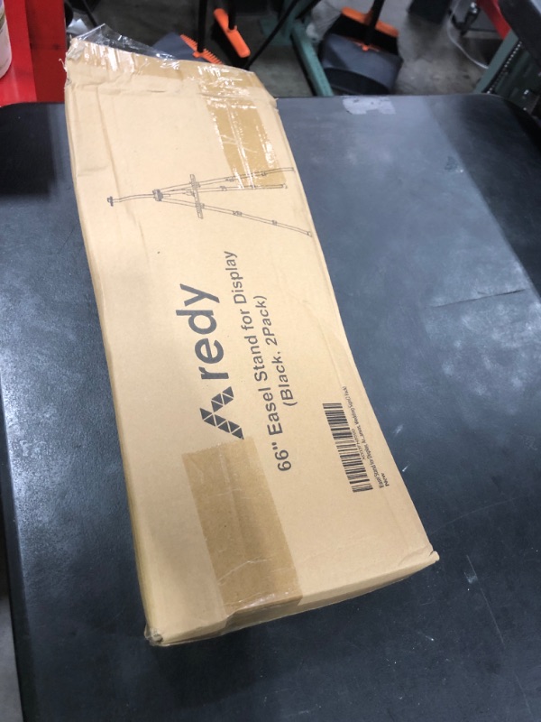 Photo 1 of Easels for Painting Canvas, Aredy 66" Art Easel for Drawing, Portable Painting Easel Stand, Metal Table Top Easel (2 Pack)