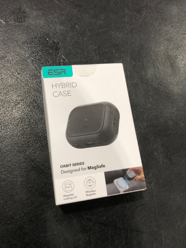 Photo 1 of ESR for AirPods Pro 2 Case, Compatible with Airpods Pro Case 2nd / 1st Generation (2023/2022/2019), Compatible with MagSafe, Full Drop Protection Cover with Lanyard, Black