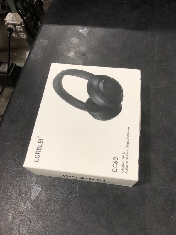 Photo 1 of LORELEI QC60 Hybrid Active Noise Cancenlling Headphones,Wireless Over Ear Bluetooth Headsets