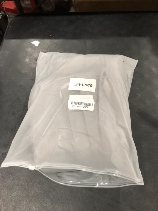 Photo 1 of Grichril Extra Long Blackout Curtains - 2 Story High Living Room Drapes - Tall Curtains for High Ceiling or Long Window - 144 156 168 192 204 216 240 Inch 12ft-20ft Length(1 Panel,Grey, 52?x144?)
