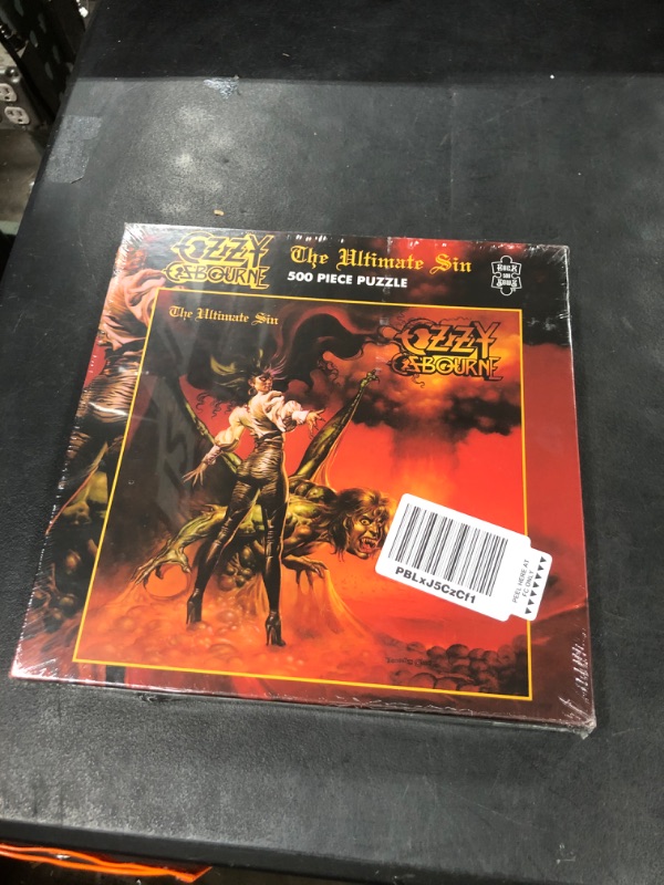 Photo 1 of Osbourne,Ozzy Ultimate Sin (500 Piece Jigsaw Puzzle)