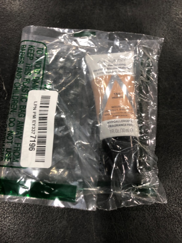Photo 1 of Almay Skin Perfecting Healthy Biome Foundation Makeup with Prebiotic Complex SPF 25, Hypoallergenic, -Fragrance Free, 130 Medium, 1 fl. oz.