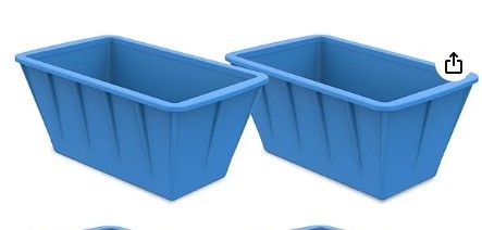 Photo 1 of Extra Large Ice Cube Molds 2Pack 32LB Silicone Large Ice Cube Molds for Cold Plunge Tub,Reusable Ice Cube Trays for Freezer,Ice Block Molds for Home Ice Baths,Cold Plunge Accessories,Ice Bath Chiller