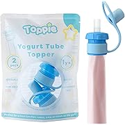 Photo 1 of Yogurt Tube Topper - for Gogurt, Stoneyfield, Siggis, and Others | Kids Yogurt Pouch Alternative | Baby Feeding Supplies | Toddler Snacks | BPA Free | Dishwasher Safe | 2-Pack
