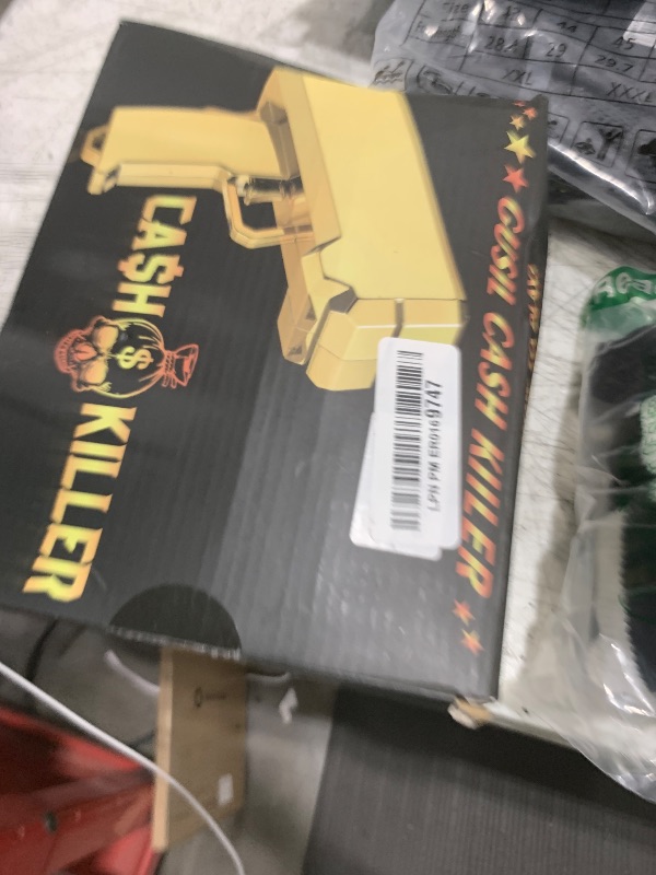 Photo 1 of Money  Shooter—Gusil Cash Cannon Bills Gun Make It Rain Toy Gun,Handheld Spary Cash Gun for Game Movies Party Supplies