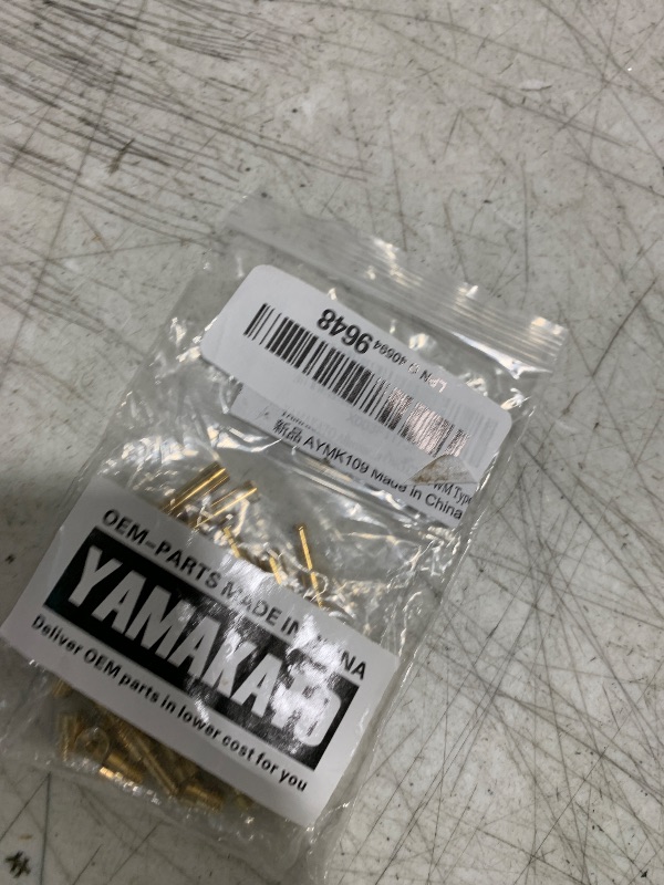 Photo 1 of YAMAKATO Aftermarket 22pcs Carburetor Jet Kit w/11 Main Jets and 11 Slow Jet for Nibbi Honda PWK Keihin Yamaha OKO CVK PWM Type