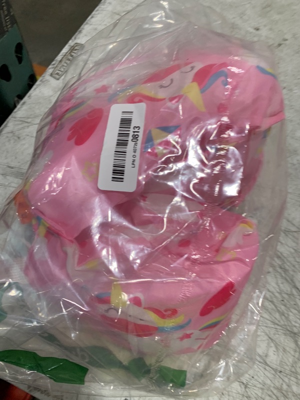 Photo 1 of HeySplash Swim Vest for Kids, Toddler Pool Floaties Fit 22-44 Lbs, Swimming Vest with Adjustable Strap, Swim Jacket Water Wings Arm Floats, Puddle Sea Beach Boat Jumper Boy Girl Age 1-6, Pink Unicorn