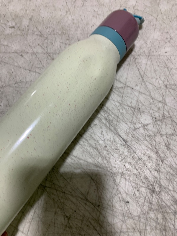 Photo 1 of Owala FreeSip Twist Insulated Stainless Steel Water Bottle with Straw for Sports and Travel, BPA-Free, 24-oz, Confetti