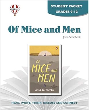 Photo 1 of Of Mice And Men - Student Packet Grades 9