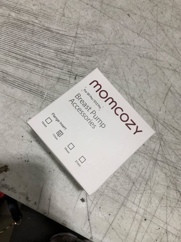 Photo 1 of Momcozy Flange Insert 17mm Compatible with 24mm Flange/Shield of Most Pumps, Insert for Breast Pump Replacement Accessories, 4PCS 17mm