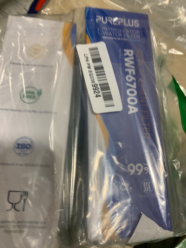 Photo 1 of PUREPLUS EDR1RXD1 Replacement for Everydrop® Filter 1, W10295370A, W10295370, EDR1RXD1B, P8RFWB2L, P4RFWB, Kenmore® 46-9081, 46-9930, WD-F38,WRS325SDHZ Refrigerator Water Filter, 2 Pack