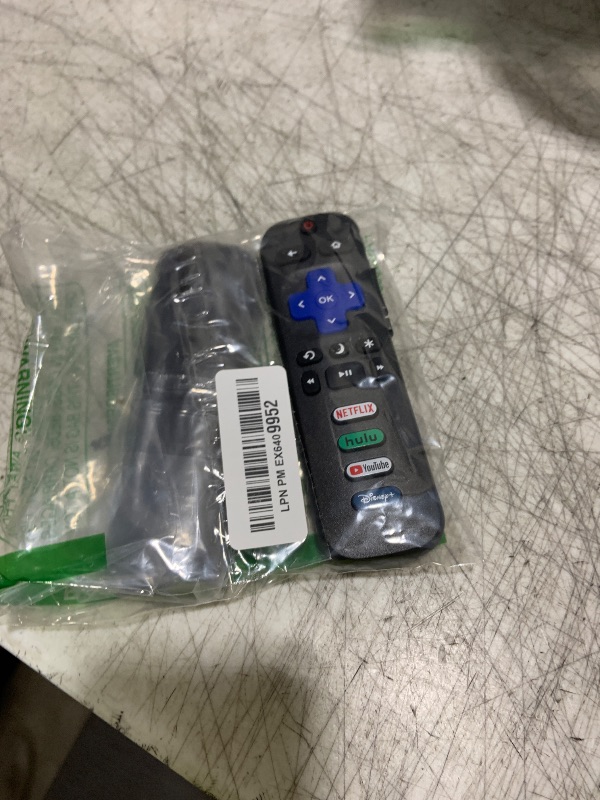 Photo 1 of (Pack of 2) Replacement-Remote-Control for Roku-TV,Compatible for TCL Roku/Hisense Roku/Onn Roku/Philips Roku Smart TVs(Not for Roku Stick and Box)
