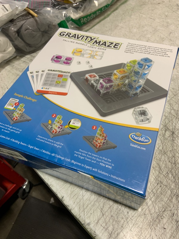 Photo 1 of ThinkFun Gravity Maze - Falling Marble Logic Game - Challenging STEM Toy for Kids 8-12 - Gravity Marble Maze - Brain-Building Fun - Educational Gift - Boosts Critical Thinking & Problem Solving