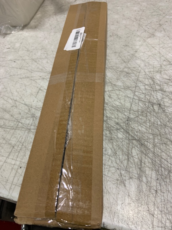 Photo 1 of SMODBRODRE 2 Pack Curtain Rods for Window 32 and 48, Black 5/8 inch Splicing Single Window Curtain Rod Set with Brackets