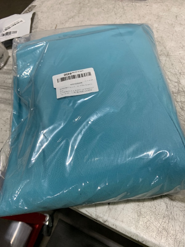 Photo 1 of MASTERCANOPY Patio Umbrella 9 ft Replacement Canopy for 8 Ribs-Turquoise Canopy Only