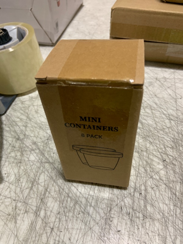 Photo 1 of [8 Pack] Salad Dressing Container To Go, 2.4oz Small Condiment Containers with Leakproof Silicone Lids, Reusable Stainless Steel Sauce Cups for Lunch Bento Box, Picnic and Travel