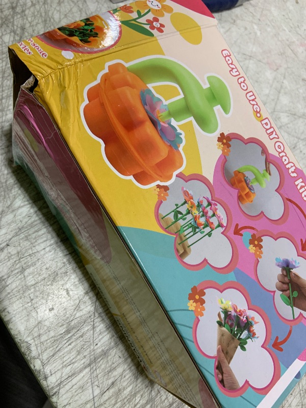 Photo 1 of YUOIOYU Fabric Flower Bouquets Toys, DIY Crafts Kits for Kids, Build Your Flower Bouquet, Arts and Crafts for 4 5 6 7 8+ Year Old Girls, Preschool Educational Toys Creative Birthday Gifts