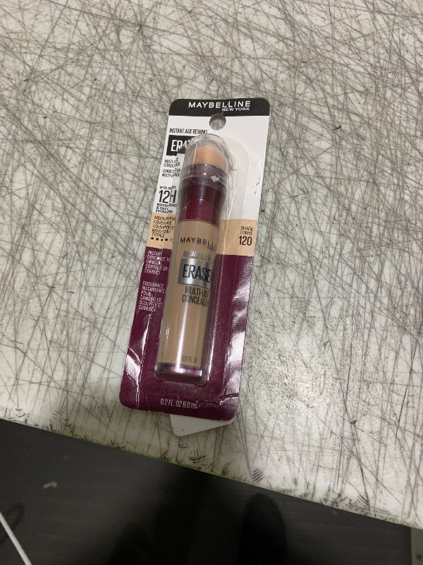 Photo 1 of Maybelline Instant Age Rewind Eraser Dark Circles Treatment Multi-Use Concealer, 120, 1 Count (Packaging May Vary)