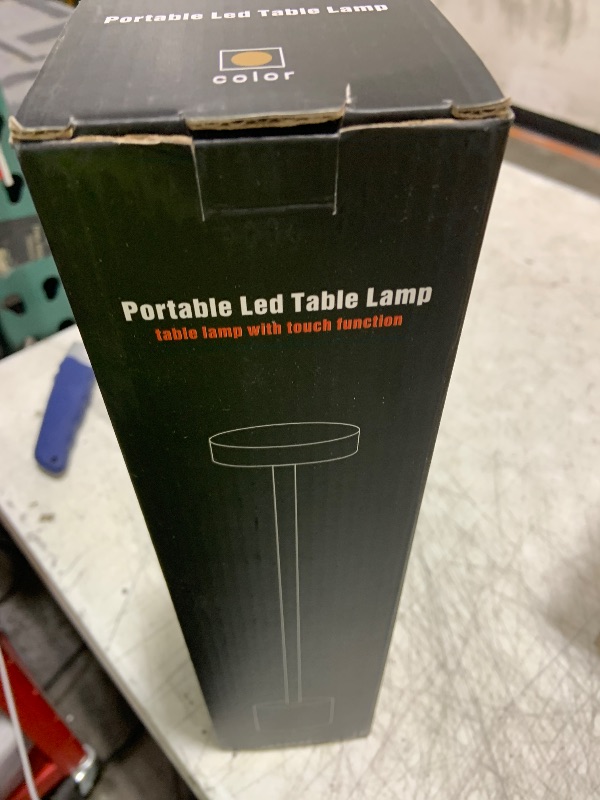 Photo 1 of ZOOPEEN Gold Cordless Table Lamp,Rechargeable 5200mAH Battery Operated Touch Desk Lamp,3 Color Stepless Dimming Up Bedside Lamps,Modern Portable LED Small Desk Light for Bedroom/Restaurant Lighting