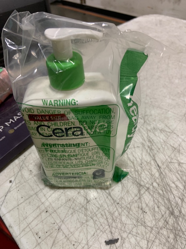 Photo 1 of CeraVe Hydrating Facial Cleanser, Moisturizing Face Wash For Dry Skin, Hyaluronic Acid + Ceramides + Glycerin, Hydrating Cleanser For Normal To Dry Skin, National Eczema Association Certified