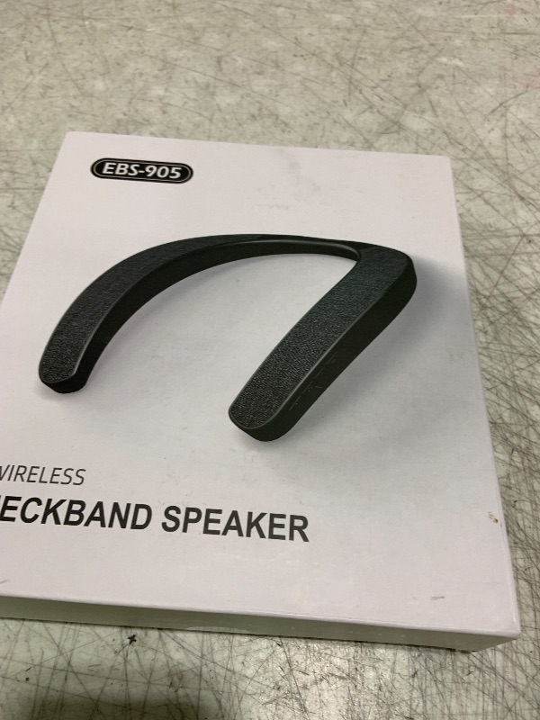 Photo 1 of Bluetooth Speaker, Portable Wireless Neckband Home TV Speakers, Theater Stereo Surround Sound with Microphone, Wireless Loudspeaker for Outdoor Sports with Receiver