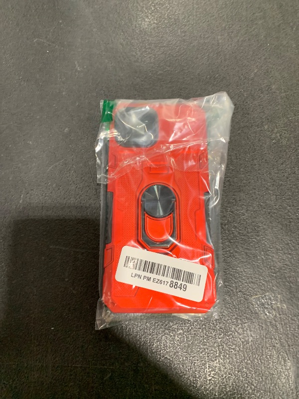 Photo 1 of Sidande Case for Galaxy A04e Case, Galaxy A03 SM-A042F Case, Heavy Duty Kickstand Holder Built-in Magnetic Car Mount Shockproof Camera Protective Phone Cover for Samsung Galaxy A03 Red