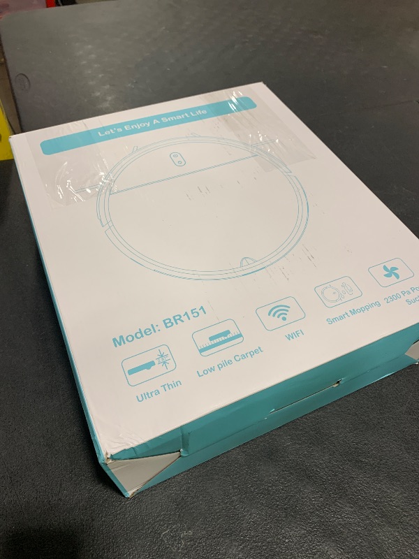 Photo 1 of Robot Vacuum and Mop, 2 in 1 Robotic Vacuum Cleaner with Schedule, App/Voice, Slim Mopping Vacuum Robot with Watertank and Dustbin, Self-Charging, Easy of Use, Ideal for Hard Floor, Pet Hair, Carpet