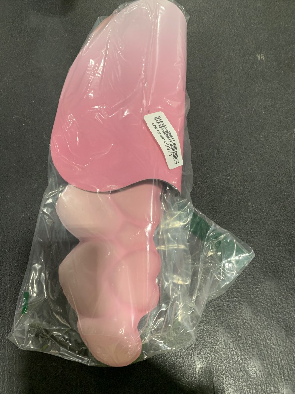 Photo 1 of Cloud Mouse Pad and Keyboard Wrist Rest Set,4 Pcs Pink Ergonomic Arm Support for Computer Desk,Cute Palm Resting Cushion with Mousepad & Coaster | Office Computer Laptop Typing Pain Relief Love Heart