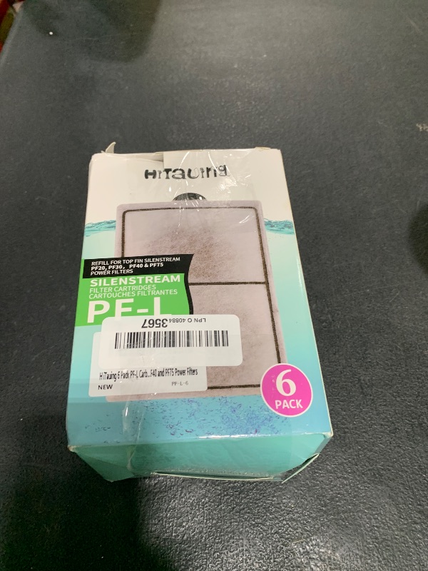 Photo 1 of HiTauing 8 Pack PF-L Carbon Cartridge for Silenstream PF20, PF30, PF40 and PF75 Power Filters