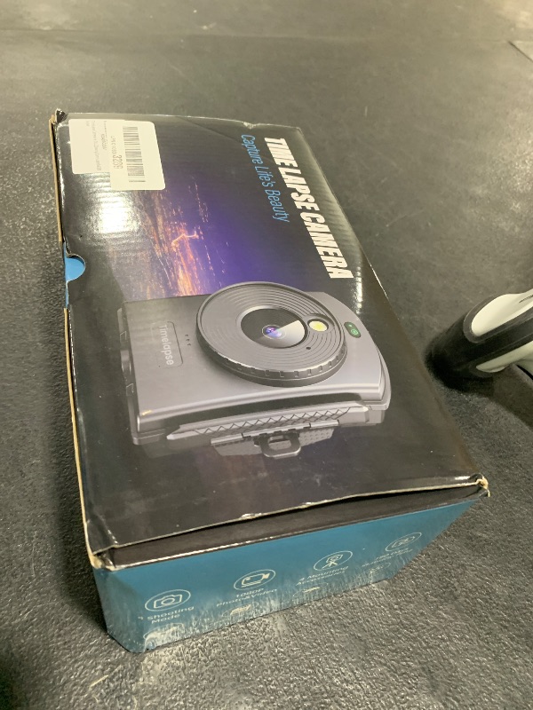 Photo 1 of Caupureye Time Lapse Camera - Timelapse Camera with Infrared Positioning & LED Light, 180 Days Shooting, 1080P AVI Videos & Photos for Outdoor Construction, Cooking, Plant Growth, Landscape(64GB)