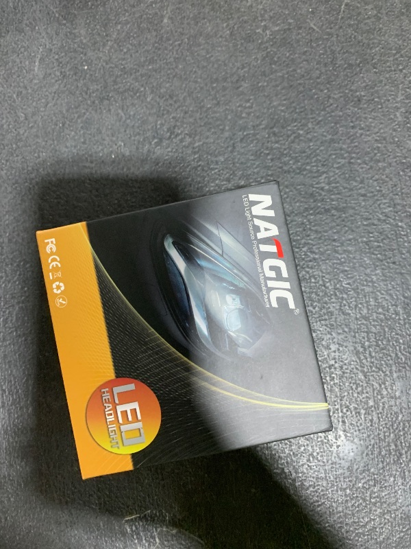Photo 1 of NATGIC H3 Light Bulbs?80W 16000LM Plug-N-Play 1:1 Size Bulb?Super Brighter Fog Lights?Xenon White H3 Replacement Light Bulbs?Pack of 2