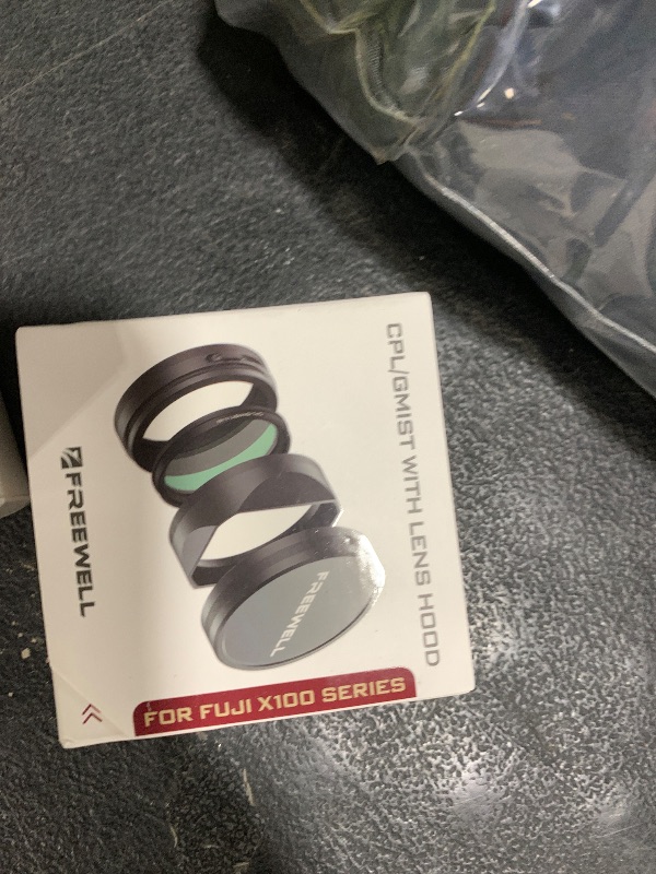 Photo 1 of Freewell CPL/Black Diffusion Mist (1/4) Filter Kit with Lens Hood for Fuji X100 Series (X100VI, X100V,X100T, X100F, X100S, X100) (Black)