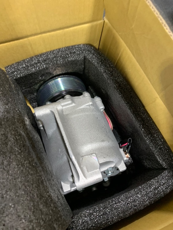 Photo 1 of AC Compressor with Clutch Compatible with 2006-2011 Honda Civic 1.8L - Direct Replacement for OEM# 38800RNAA01, 38810RRBA01, 38800-RNB-A02, 38800RNAA010M2 - Reliable Air Conditioning Unit