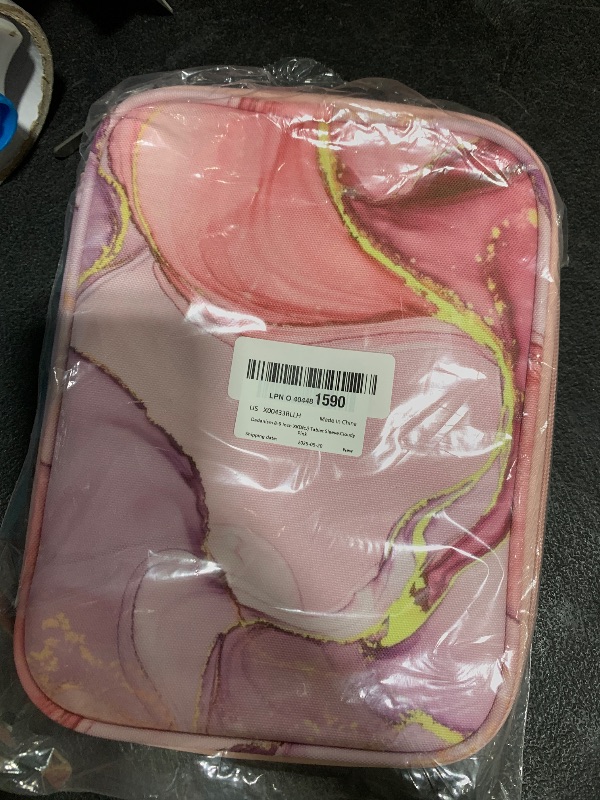 Photo 1 of Dadanism 8-9 Inch Tablet Sleeve Bag Carrying Case for iPad Mini 7th/6th 8.3" 2024/2021, iPad Mini 5/4/3/2/1 7.9", Galaxy Tab A7 Lite 8.7"/Tab A 8.0", Tab M8 (4/3/2) 8", Tab M9 9" 2023, Cloudy Pink