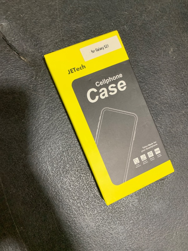 Photo 1 of JETech Matte Case for Samsung Galaxy S23 5G 6.1-Inch, Frosted Translucent Back Protective Slim Phone Cover, Anti-Fingerprints (Black)