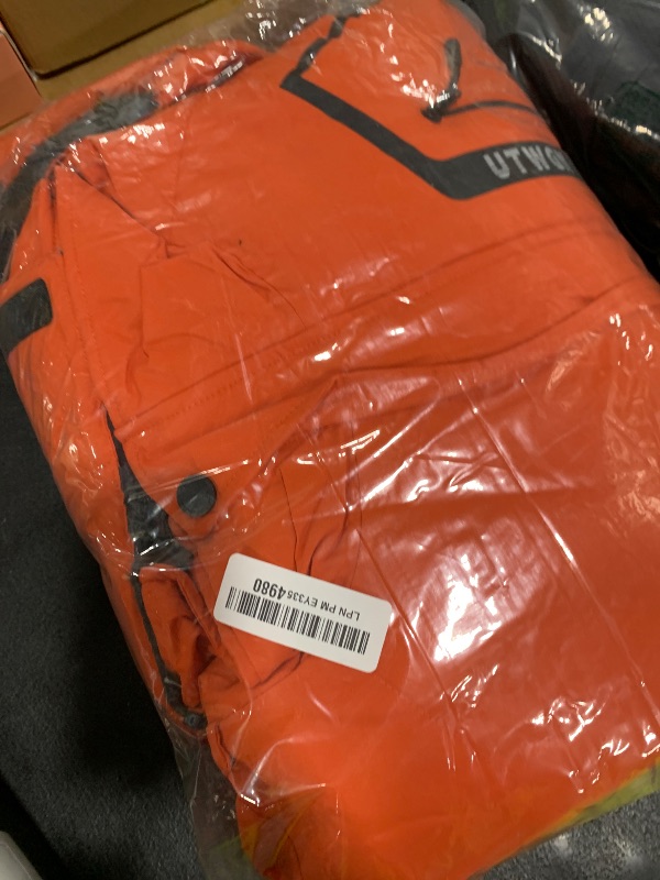 Photo 1 of UTWGN Men's Ski Jacket Winter Warm Snow Coat Waterproof Windbreaker Hooded Work Outerwear Snowboarding Jackets