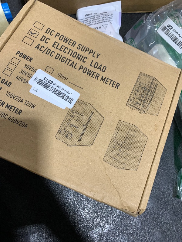 Photo 1 of Programmable DC Electronic Load 120W, 0~150V, 0~20A, 0.1~999.9 ohm,Support CC(Fixed Current), CV(Fixed Voltage), CR (Fixed Resistance,CP(Fixed Power) Mode