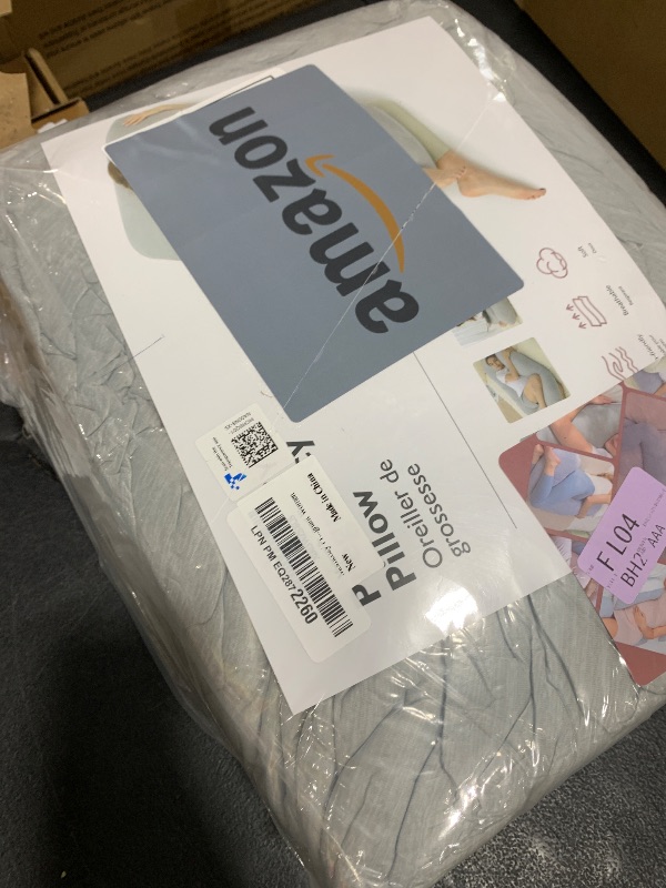 Photo 1 of Momcozy Pregnancy Pillows with Cooling Cover, U-Shaped Full Body Maternity Pillow for Side Sleepers 57 Inch - Support for Back, Hip, Belly, Legs for Pregnant Women