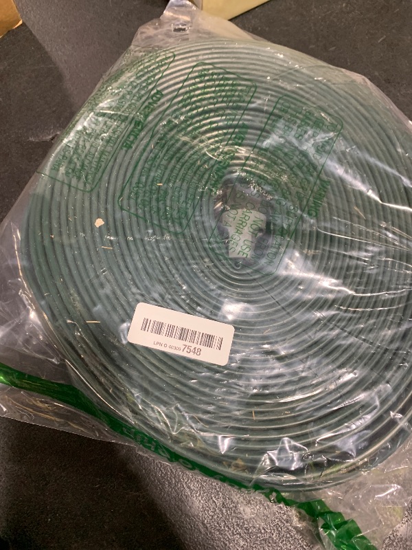 Photo 1 of DXront Sprinkler Soaker Hose 50ft 2Pack for Garden Lawn, Watering Pipe with Holes, High-Efficiency Water-Saving Garden Irrigation System, Drip Hose Sprinkler
