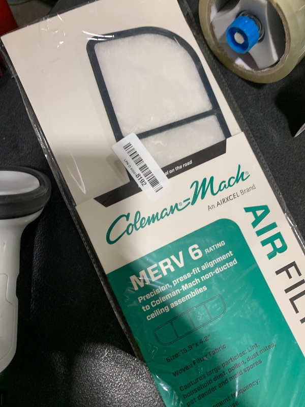 Photo 1 of Coleman-Mach RV Replacement Air Filters, Set of 2 Mesh Filters for Non-Ducted Ceiling Assemblies - Enhanced Filtration for Trapping Dirt, Lint and Dust (9430-3092)