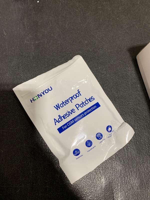 Photo 1 of 60Pack Libre Sensor Covers Latex-Free Medical Adhesive Patches for Libre 2/3 Precut CGM Tape with No Glue On The Center Waterproof and Strong Stick for Long Stay