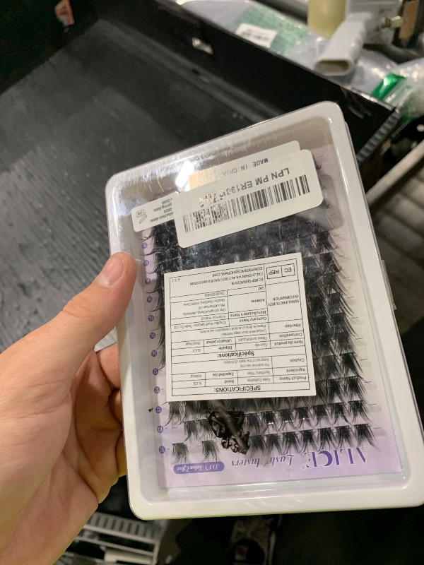Photo 1 of ALICE Lash Clusters Wispy Eyelash Clusters 168pcs 10-18mm Cluster Eyelash Extensions Natural Volume Lash Extensions DIY Individual Lashes Clusters with Soft Thin Band