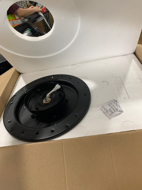 Photo 1 of 42 Inch Waterproof Outdoor Ceiling Fan with Lights and Remote,IP65 Hanging Gazebo Fan with 3CCT 6-Speed DC Motor,Black Wet Rated Plug in Ceiling Fan with Cord for Patios Porch Pergola
