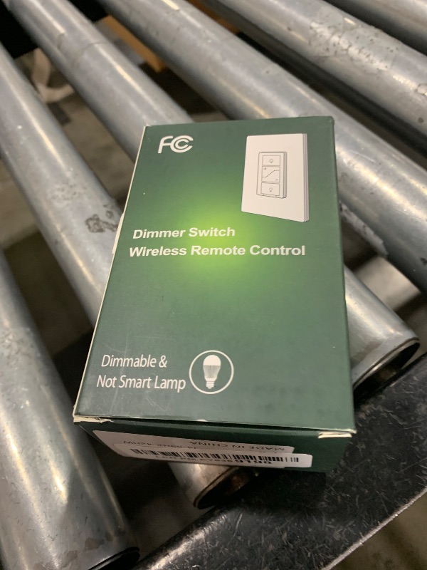 Photo 1 of Light Switch, Smart Dimmer Switch with Wireless Remote Control, Single Pole Smart Switch Support Bluetooth Compatible with Alexa for Dimmable LED/CFL/Incandescent