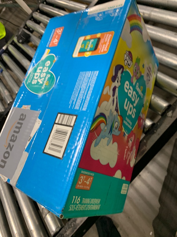 Photo 1 of Pampers Training Pants - Easy Ups Girls & Boys - Size 3T-4T, 116 Count, My Little Pony Potty Underwear (Packaging May Vary)