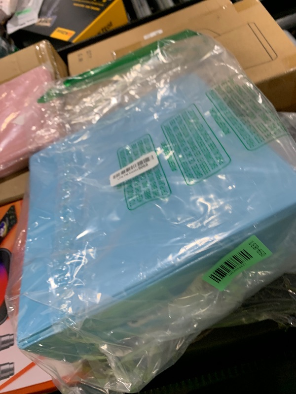 Photo 1 of 3 Inch Binder 3 Ring Binders Blue, Slant D-Ring 3” Clear View Cover with 2 Inside Pockets, Heavy Duty Colored School Supplies Office and Home Binders – by Enday