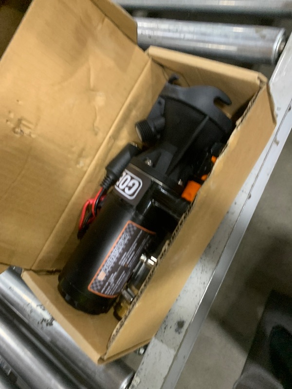 Photo 1 of 12V RV Portable Macerator Waste Pump for Sewage, 12GPM Suction 3.2 feet Lift 10 feet, Complete RV Macerator Pump Kit for Right Out of Box