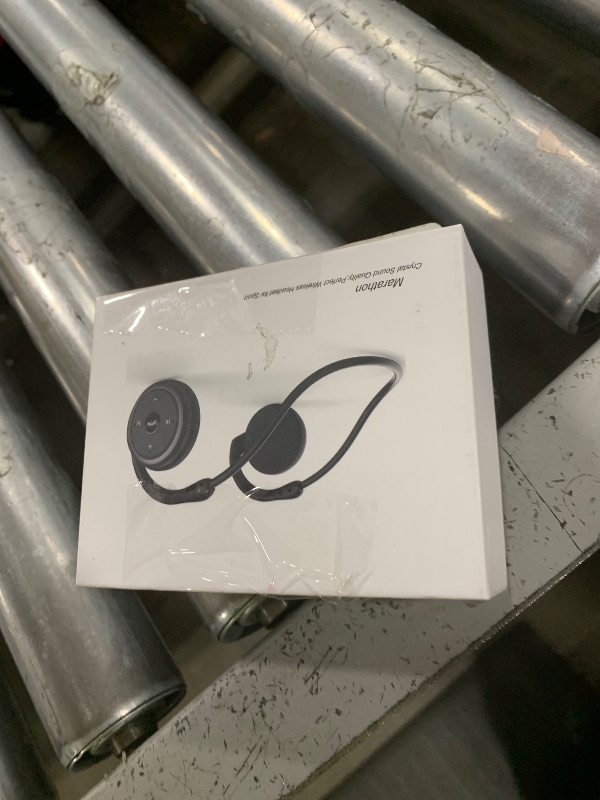 Photo 1 of RTUSIA Small Bluetooth Headphones Wrap Around Head - Sports Wireless Headset with Built in Microphone and Crystal-Clear Sound, Foldable and Carried in The Purse, and 12-Hour Battery Life, Black
